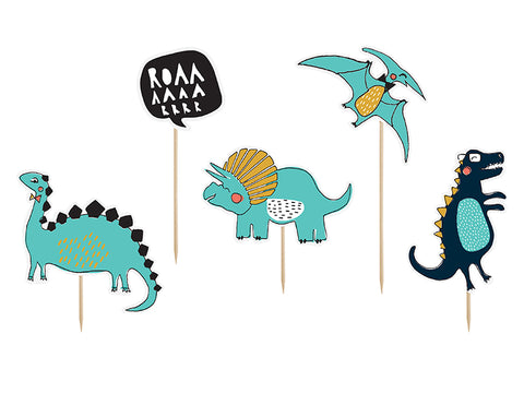 Dinosaurs Cupcake Toppers