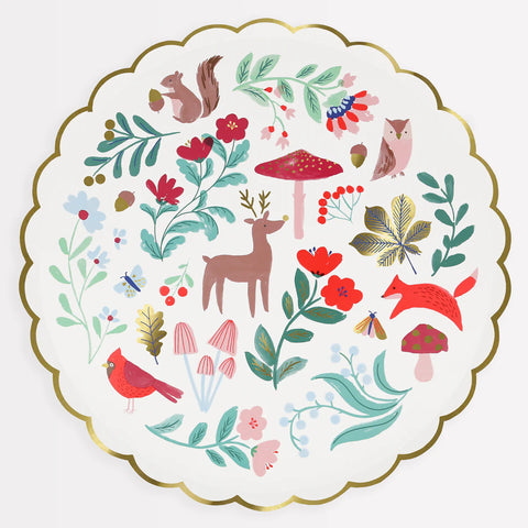 Winter Wonderland Plates