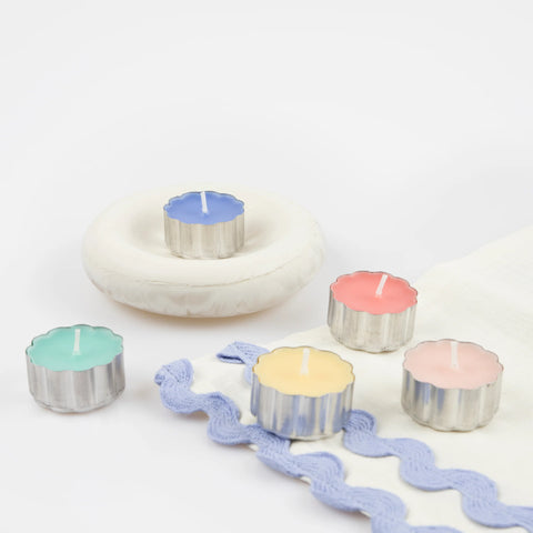 Rainbow Tealight Candles