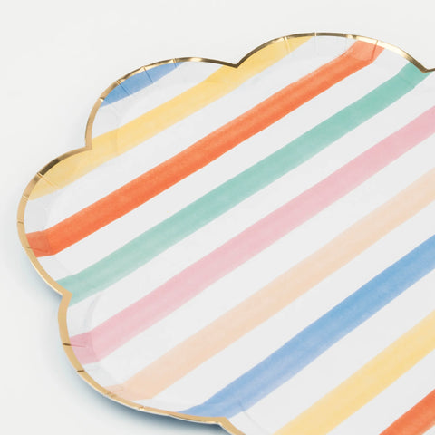 Colourful Pattern Party Plates