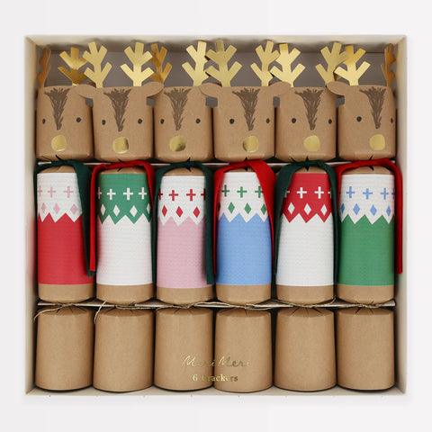 Woodland Sweater Reindeer Crackers