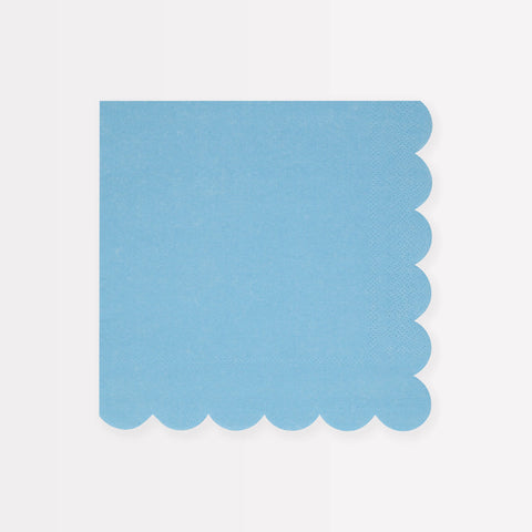 Cornflower Blue Paper Napkins
