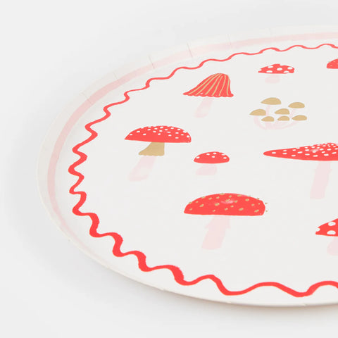 Merry Mushrooms Plates