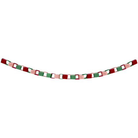 Velvet Chain Link Garland