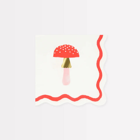 Merry Mushrooms Napkins