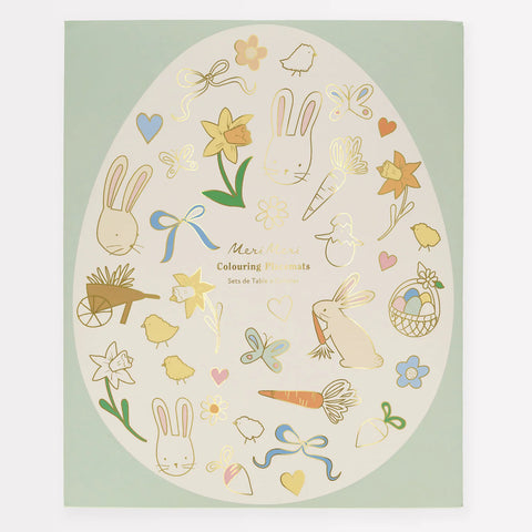 Easter Coloring Placemats