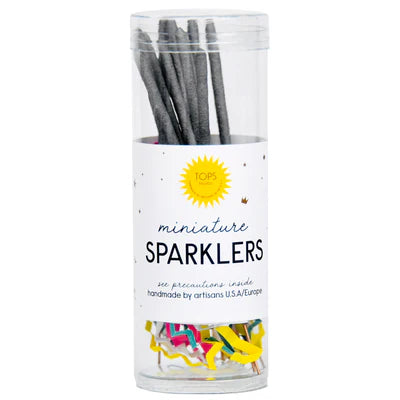 Mini 4" Sparklers in a Tube