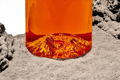 Mt St Helens Pint Glass