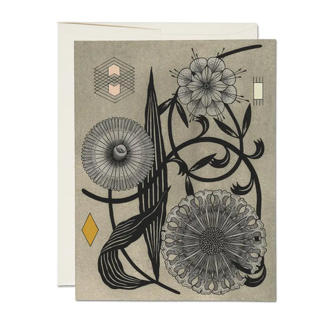 Floral Geometry Boxed Cards
