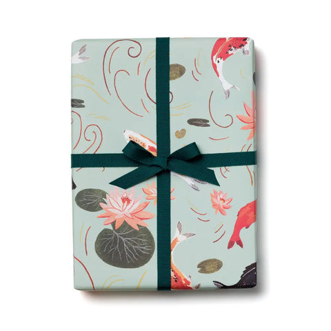 Koi Fish Wrapping Roll of Sheets