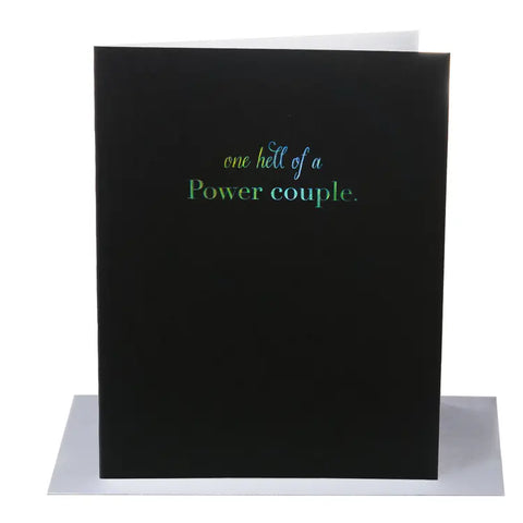 Power Couple Greeting Card