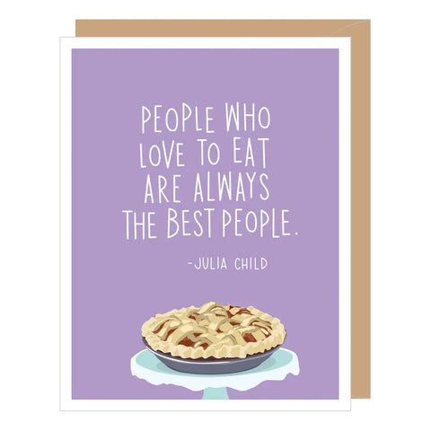 Julia Childs Best People Card