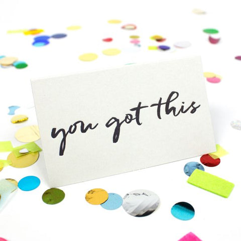 You Got This Mini Notes Enclosure Cards