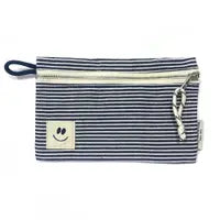 Hickory Stripe Zip Pouch