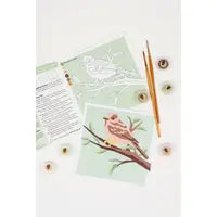 Sparrow Mini Paint by Numbers Kit