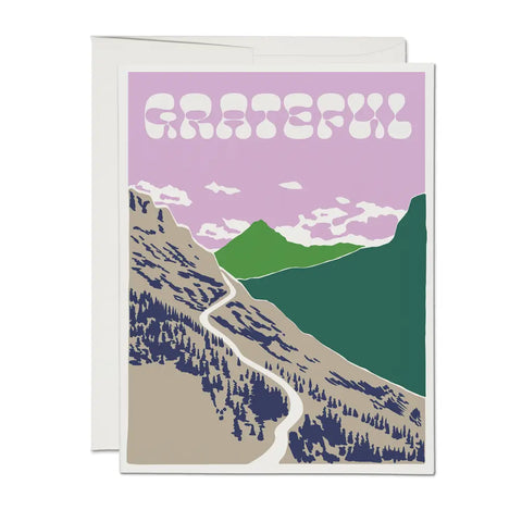 Gratitude Mountain Card