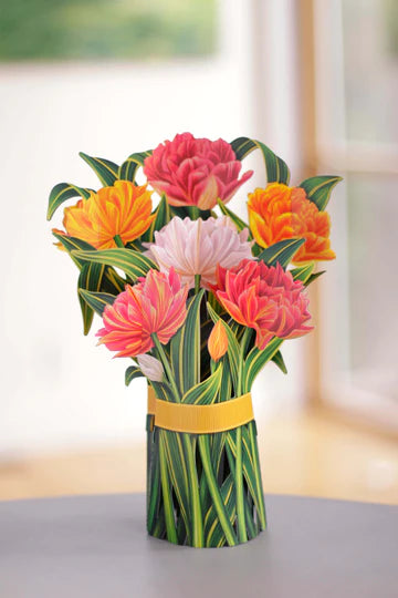 Pop-up Tulip Flower Bouquet