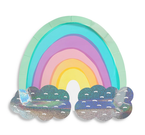 Over the Rainbow - Paper Dinner Plates - 8 pk