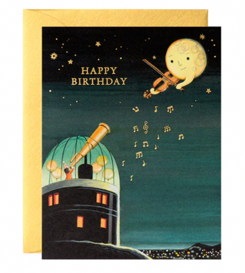 Observatory Birthday Card