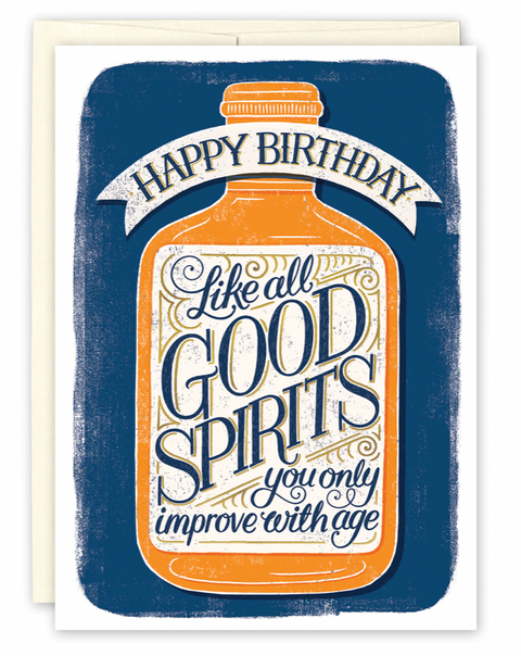 Good Spirits Birthday Card