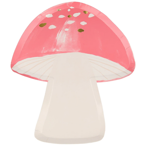 Fairy Mushroom Party Plates