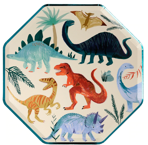 Dinosaur Kingdom Party Plates