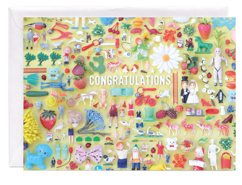 Tiny Congratulations Things Greeting Card