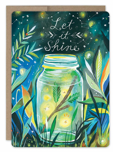 Firefly Jar Birthday Card