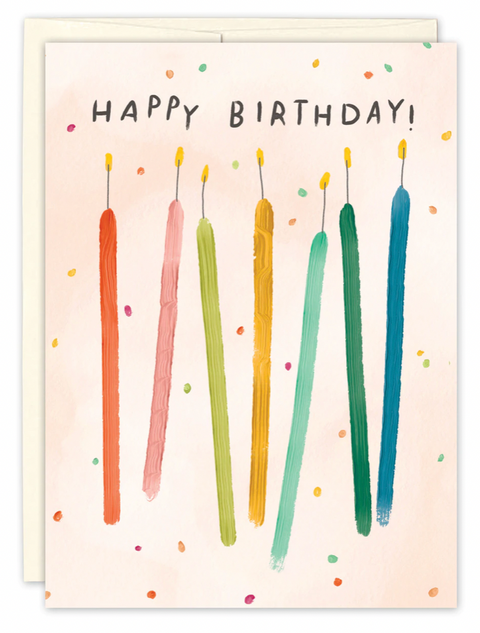 Birthday Candles Birthday Card