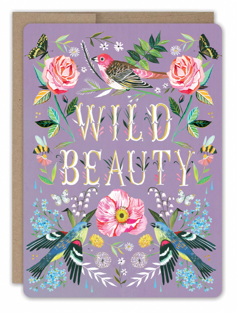 Wild Beauty Birthday Card