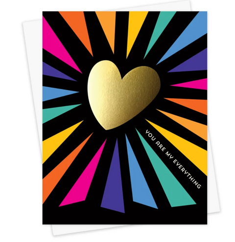 Colorful Everything Card Foil Stamped