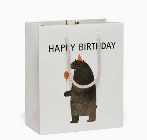 Birthday Party Bear Gift Bag