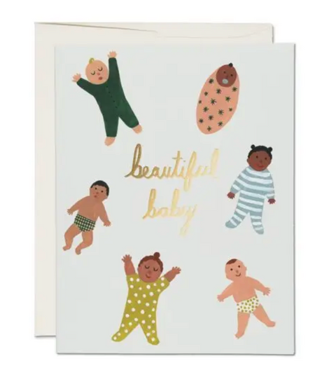 Beautiful Baby - Greeting Cards