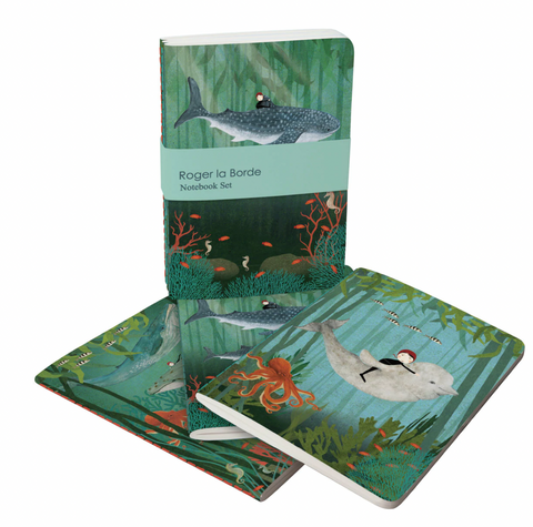 Whale Song A6 Exercise Books Bundle