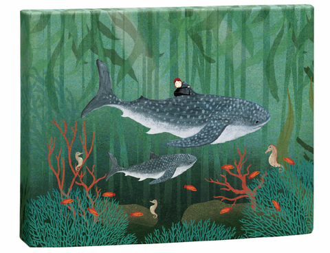 Whale Song Chic Notecard Box
