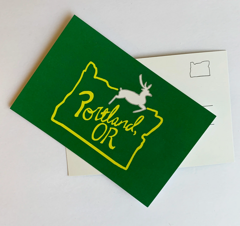 White Stag Portland Postcard Souvenir