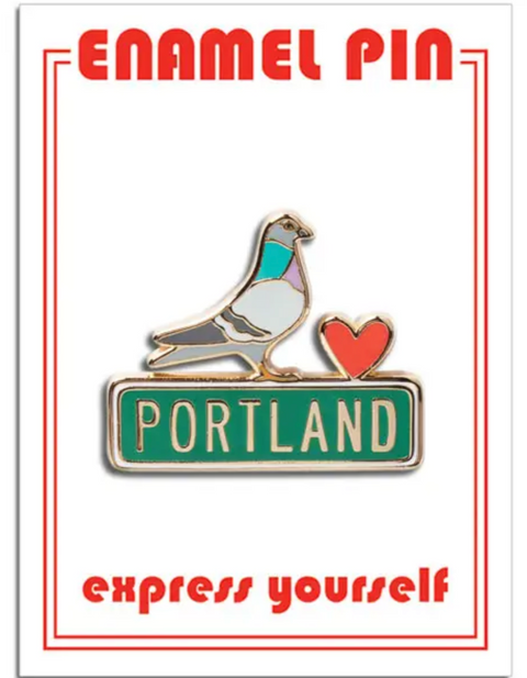 Portland Pigeon Pin