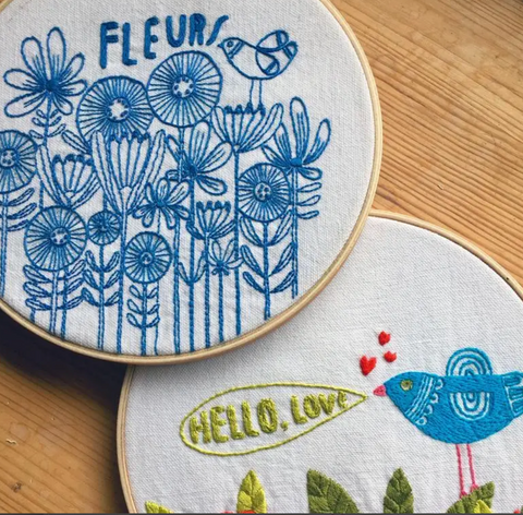 Fleurs  Embroidery Kit