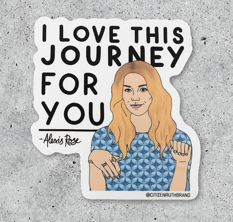 Alexis Journey Sticker