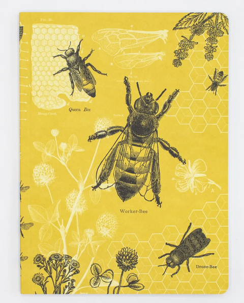 Bees Softcover Notebook Lined