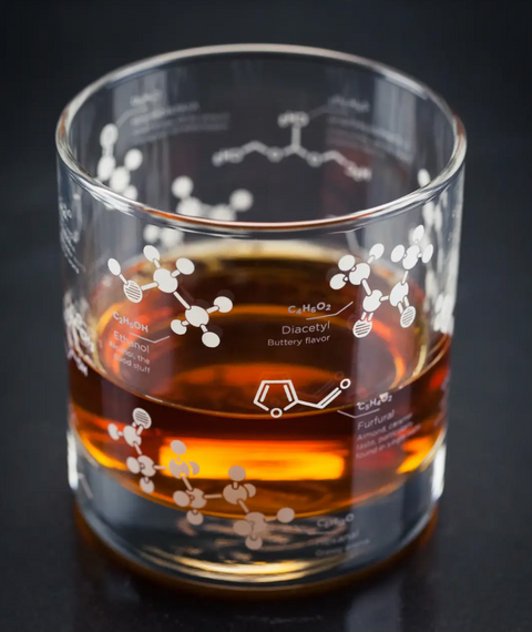 The Science of Whiskey Rocks Glass Set