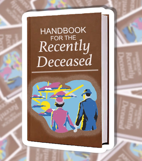 Beetlejuice - Handbook for the Recently Deceased Sticker