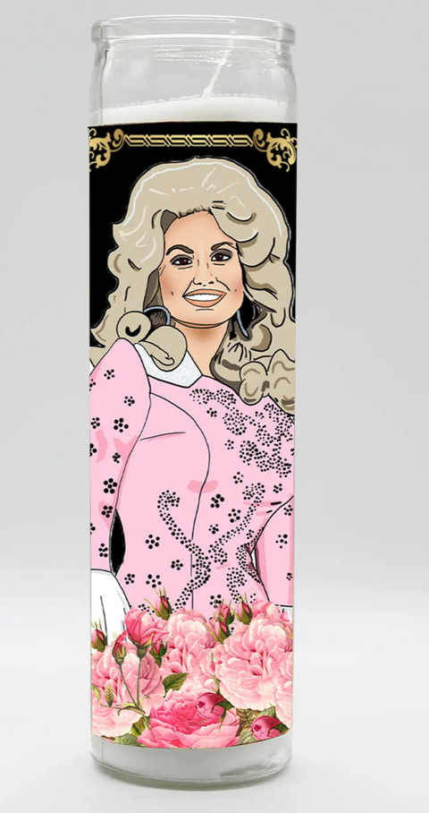 Dolly Illustration Candle