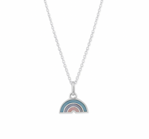 Right as Rainbows Charm Necklace