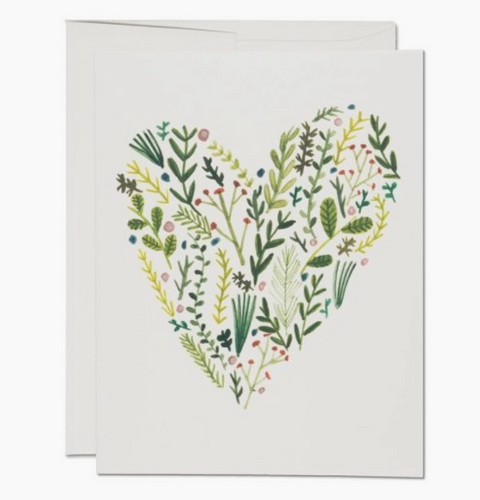 Floral Heart - Greeting Cards