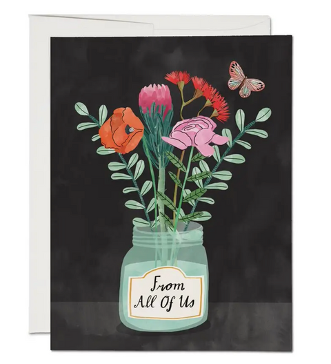 Flowers From Us- Greeting Cards