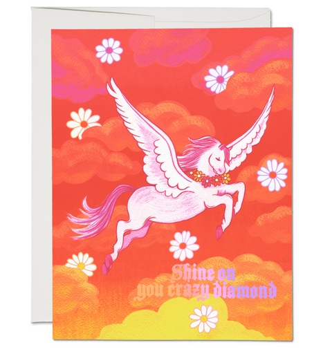 Shine On Pegasus - Greeting Cards