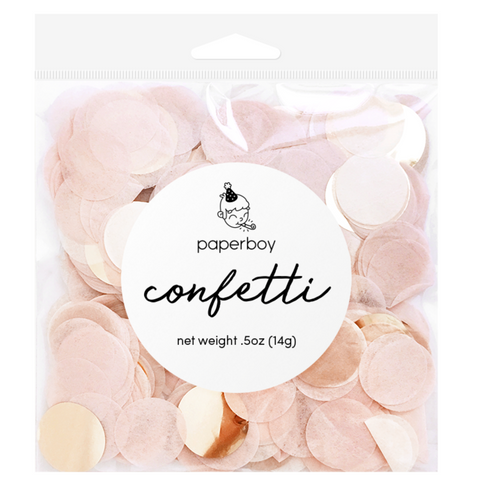 Confetti - Blush & Rose Gold