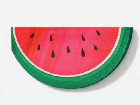 Watermelon Die Cut Napkin S/20