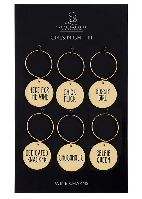 Wine Charm Set - Girls Nght In